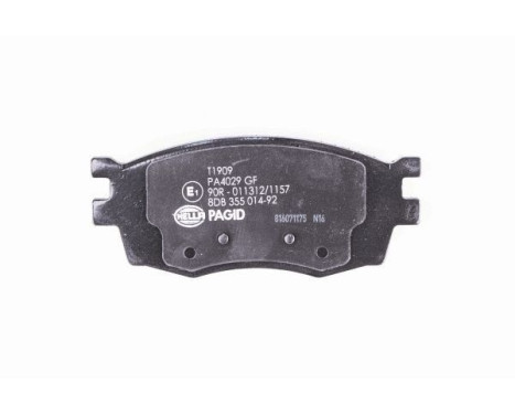Brake Pad Set, disc brake 8DB 355 014-921 Hella Pagid GmbH, Image 3