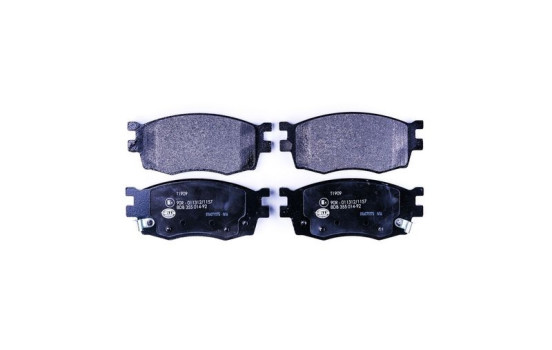 Brake Pad Set, disc brake 8DB 355 014-921 Hella