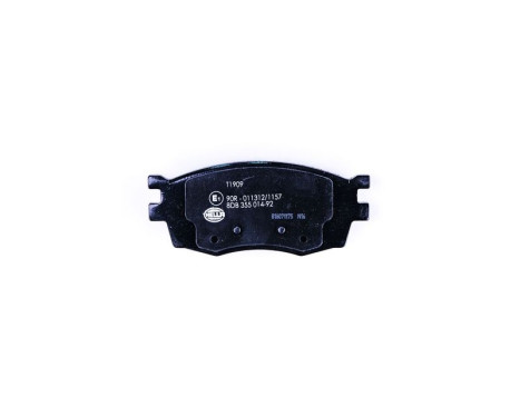 Brake Pad Set, disc brake 8DB 355 014-921 Hella, Image 2