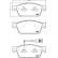 Brake Pad Set, disc brake 8DB 355 014-981 Hella, Thumbnail 4