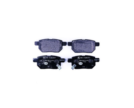 Brake Pad Set, disc brake 8DB 355 014-991 Hella