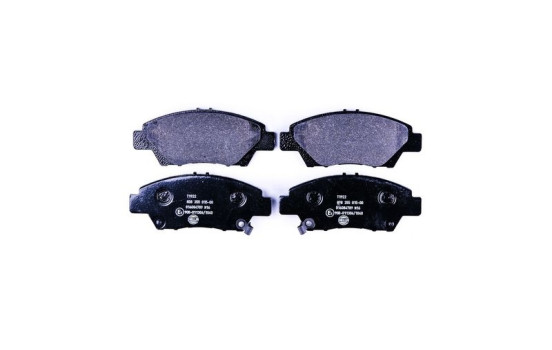 Brake Pad Set, disc brake 8DB 355 015-001 Hella