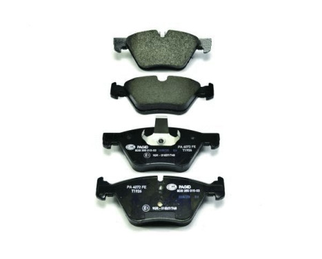 Brake Pad Set, disc brake 8DB 355 015-031 Hella Pagid GmbH, Image 2