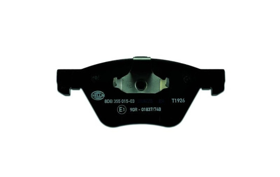 Brake Pad Set, disc brake 8DB 355 015-031 Hella, Image 2