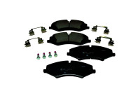 Brake Pad Set, disc brake 8DB 355 015-081 Hella