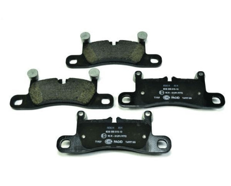 Brake Pad Set, disc brake 8DB 355 015-101 Hella Pagid GmbH, Image 2
