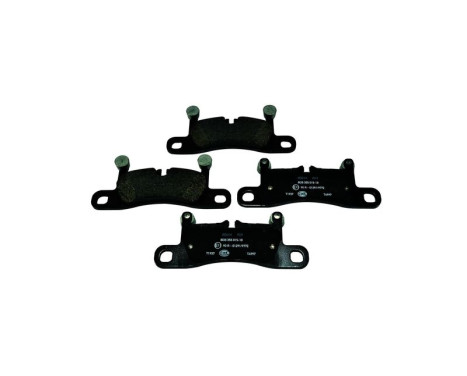 Brake Pad Set, disc brake 8DB 355 015-101 Hella