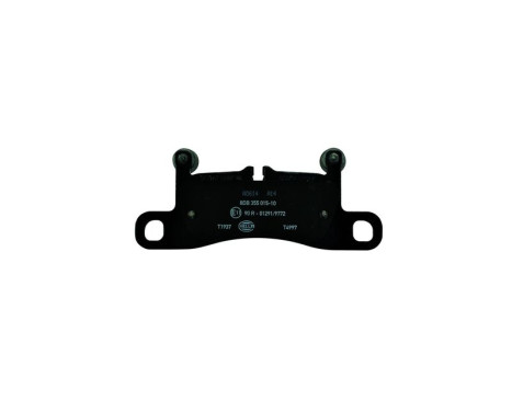 Brake Pad Set, disc brake 8DB 355 015-101 Hella, Image 2