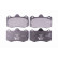 Brake Pad Set, disc brake 8DB 355 015-111 Hella Pagid GmbH, Thumbnail 2