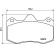 Brake Pad Set, disc brake 8DB 355 015-111 Hella, Thumbnail 4