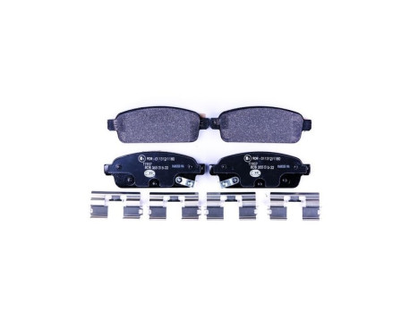 Brake Pad Set, disc brake 8DB 355 015-221 Hella