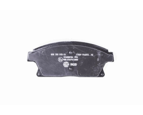 Brake Pad Set, disc brake 8DB 355 015-241 Hella Pagid GmbH, Image 3