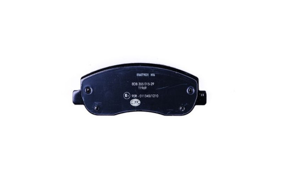 Brake Pad Set, disc brake 8DB 355 015-291 Hella, Image 2