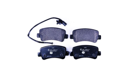 Brake Pad Set, disc brake 8DB 355 015-301 Hella