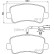 Brake Pad Set, disc brake 8DB 355 015-301 Hella, Thumbnail 4