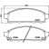 Brake Pad Set, disc brake 8DB 355 015-321 Hella, Thumbnail 4