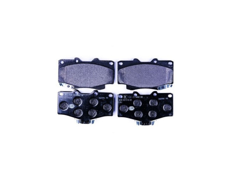 Brake pad set, disc brake 8DB 355 015-351 Hella