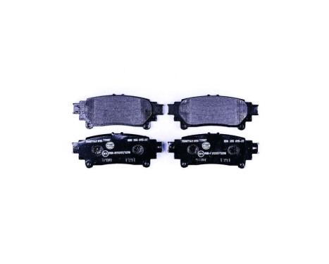 Brake Pad Set, disc brake 8DB 355 015-371 Hella