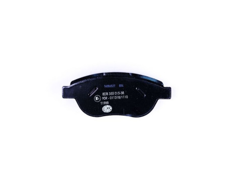 Brake Pad Set, disc brake 8DB 355 015-381 Hella, Image 2