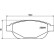 Brake Pad Set, disc brake 8DB 355 015-381 Hella, Thumbnail 4