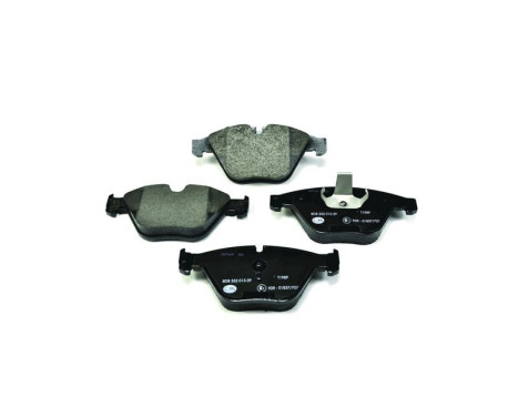 Brake Pad Set, disc brake 8DB 355 015-391 Hella