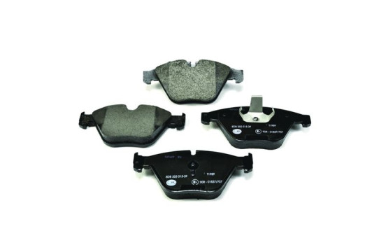 Brake Pad Set, disc brake 8DB 355 015-391 Hella
