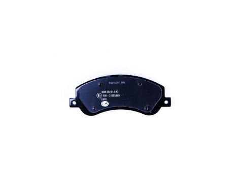 Brake Pad Set, disc brake 8DB 355 015-401 Hella, Image 2