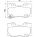 Brake Pad Set, disc brake 8DB 355 015-421 Hella, Thumbnail 4