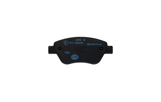 Brake Pad Set, disc brake 8DB 355 015-491 Hella, Image 2