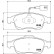 Brake Pad Set, disc brake 8DB 355 015-521 Hella, Thumbnail 4