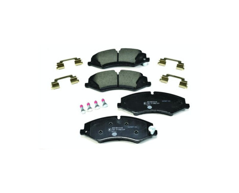 Brake Pad Set, disc brake 8DB 355 015-551 Hella