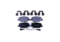 Brake Pad Set, disc brake 8DB 355 015-571 Hella