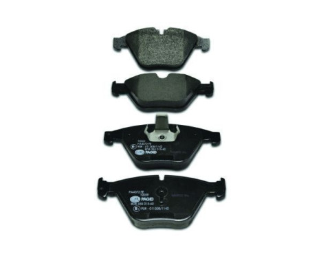 Brake Pad Set, disc brake 8DB 355 015-601 Hella Pagid GmbH, Image 2