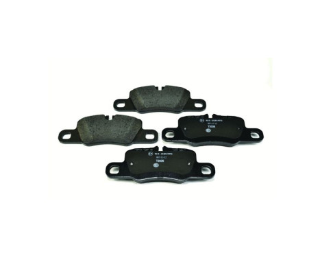 Brake Pad Set, disc brake 8DB 355 015-651 Hella