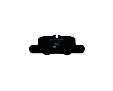 Brake Pad Set, disc brake 8DB 355 015-651 Hella, Image 2