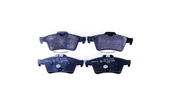 Brake Pad Set, disc brake 8DB 355 015-741 Hella