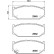 Brake pad set, disc brake 8DB 355 015-751 Hella, Thumbnail 4