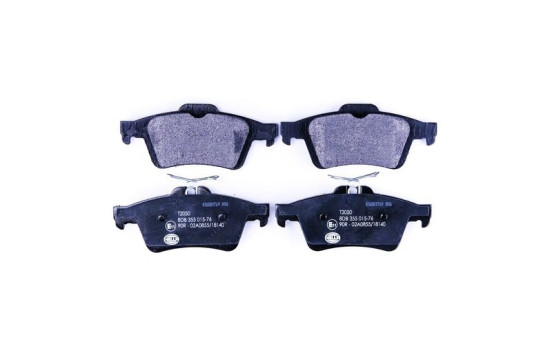 Brake Pad Set, disc brake 8DB 355 015-761 Hella