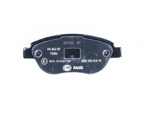 Brake Pad Set, disc brake 8DB 355 015-791 Hella Pagid GmbH, Image 3