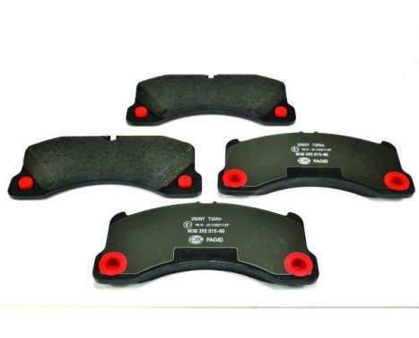 Brake Pad Set, disc brake 8DB 355 015-801 Hella Pagid GmbH, Image 2