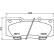 Brake Pad Set, disc brake 8DB 355 015-821 Hella, Thumbnail 4