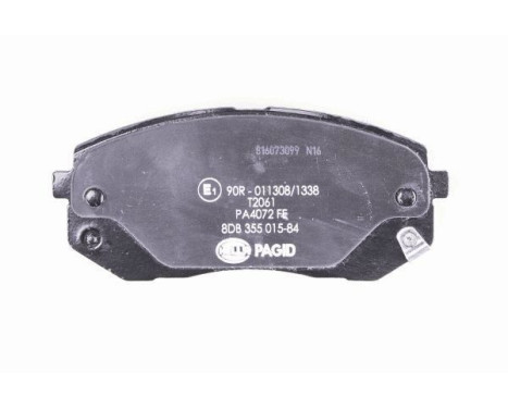 Brake Pad Set, disc brake 8DB 355 015-841 Hella Pagid GmbH, Image 3