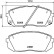 Brake Pad Set, disc brake 8DB 355 015-841 Hella, Thumbnail 4