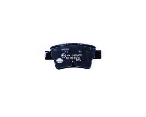 Brake pad set, disc brake 8DB 355 015-861 Hella, Image 2