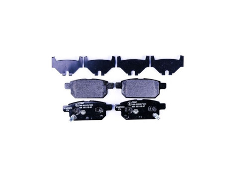 Brake Pad Set, disc brake 8DB 355 015-871 Hella