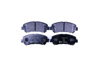 Brake Pad Set, disc brake 8DB 355 015-911 Hella