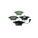 Brake Pad Set, disc brake 8DB 355 015-971 Hella