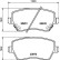 Brake Pad Set, disc brake 8DB 355 015-981 Hella, Thumbnail 4