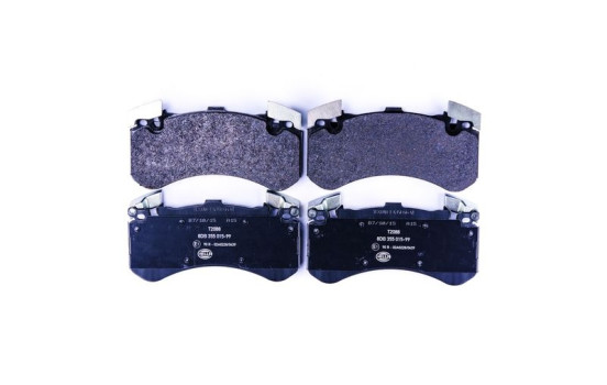 Brake Pad Set, disc brake 8DB 355 015-991 Hella