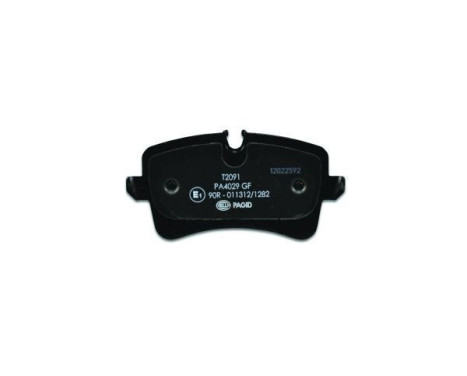 Brake Pad Set, disc brake 8DB 355 016-011 Hella Pagid GmbH, Image 3